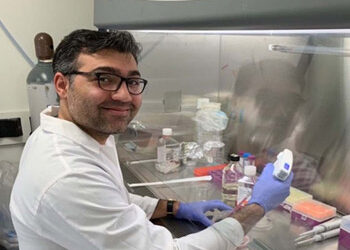 Bright future: An Iranian student who came to Canada five years ago to further his education has evolved into one of this country’s most promising young scientists