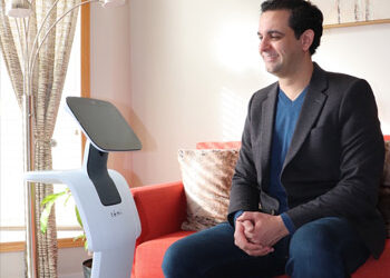 Robots allow family members to ‘drop in’ on loved ones living with dementia