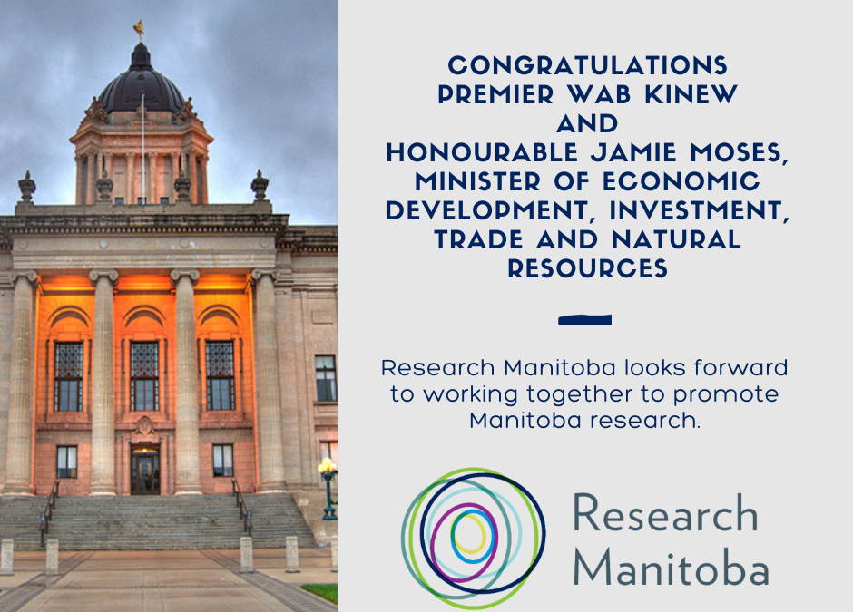 Research Manitoba welcomes the new Manitoba government