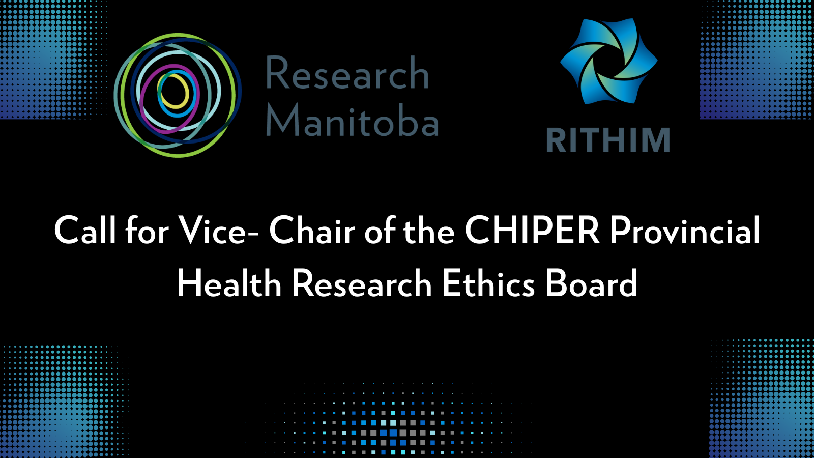 CHIPER Vice-Chair Announcement
