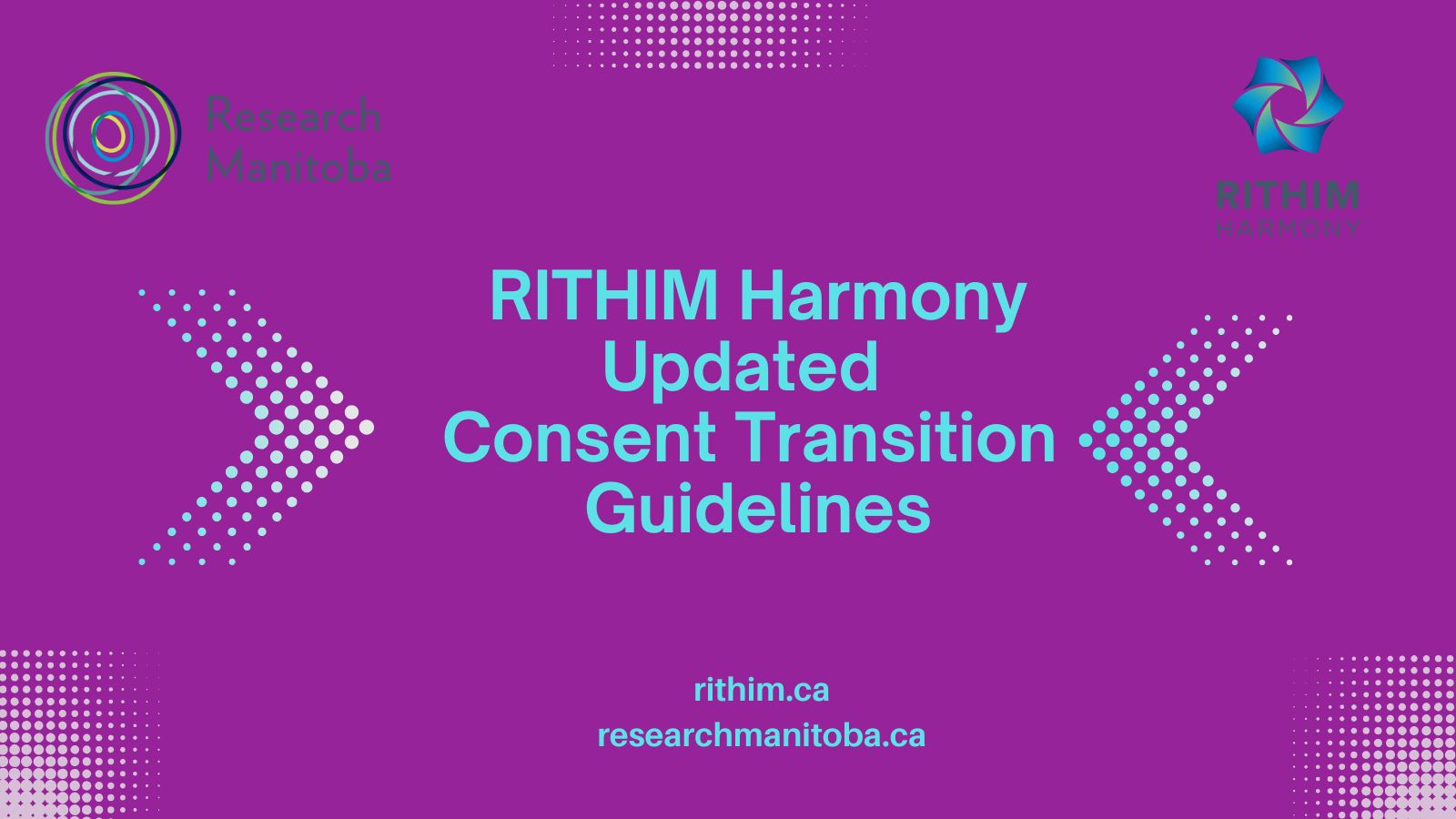 RITHIM Harmony Updated Consent Transitions Guidelines