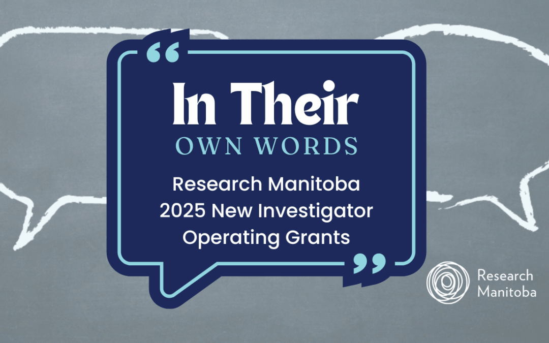 In Their Own Words: 2025 New Investigators
